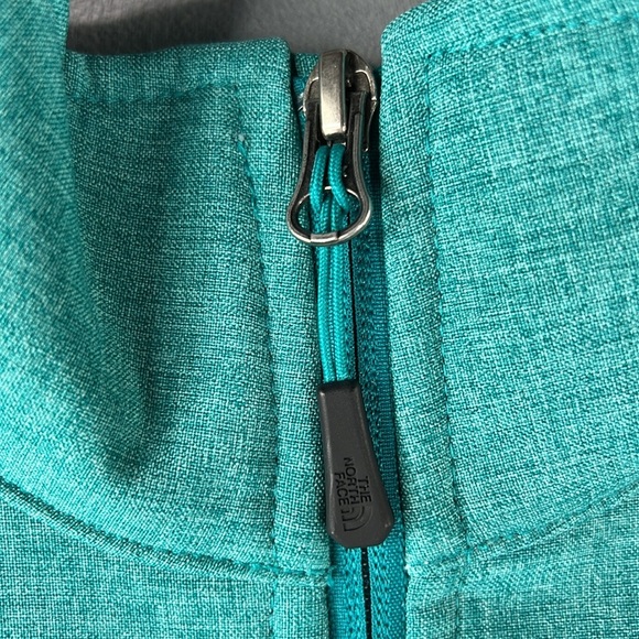The North Face Apex Bionic Softshell Cold Weather Jacket Women’s M Teal 5 Pocket - Picture 13 of 14